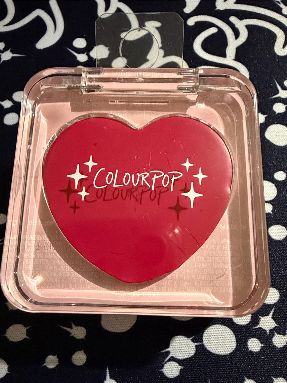 ColourPop Heart Cream Blush - Girls Night
